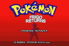 Pokemon - Frigo Returns Title Screen
